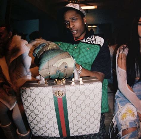 asap rocky gucci purse|asap rocky gucci designer.